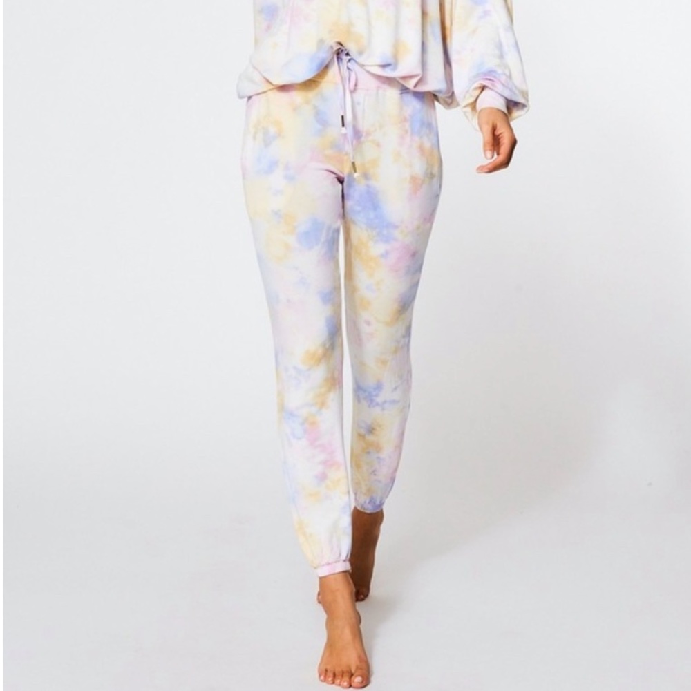 NWT Young Fabulous & Broke Juliette Tie Dye Joggers Small